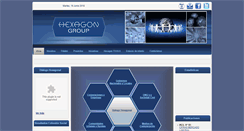Desktop Screenshot of hexagon-group.net