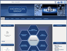 Tablet Screenshot of hexagon-group.net